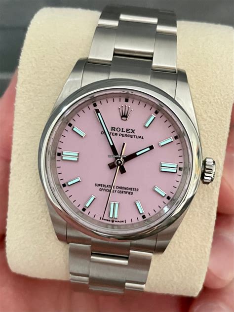 rolex op pink 36mm|Rolex oyster perpetual watch.